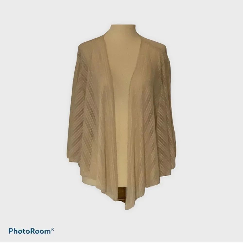 INC International Concepts cream wrap OS